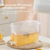 3.9L Household DIY Refrigerator plastic drink dispensers Juice cold water kettle with Spigot