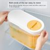 3.9L Household DIY Refrigerator plastic drink dispensers Juice cold water kettle with Spigot