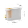 3.9L Household DIY Refrigerator plastic drink dispensers Juice cold water kettle with Spigot