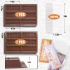 12 Cavities Chocolate Bar Mold Deep with Bags Scraper