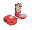 PSP002Ar Double Temperature Control Red Pizza Machine 2 Air cooled Quick cooling 2 inch Electric Pizza Oven 1200W Portable Mesa Pizza Machine