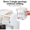 Hamilton Beach FlexBrew Trio 2-Way Coffee Maker, Compatible with K-Cup Pods or Grounds, Single Serve & Full 12c Pot