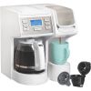 Hamilton Beach FlexBrew Trio 2-Way Coffee Maker, Compatible with K-Cup Pods or Grounds, Single Serve & Full 12c Pot